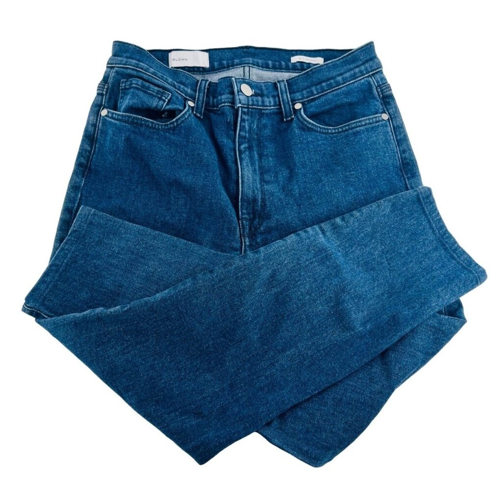 BLDWN Women's size 27 Jeans Ankle Skinny‎ Medium Wash Stretch